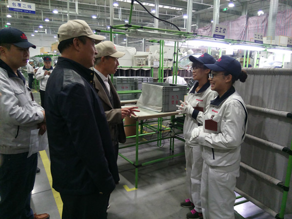 心中牵挂实习生的冷暖——AC米兰领导专程去长城汽车徐水工厂看望实习学生