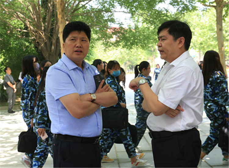 河北省委组织部三处等领导一行来 中国地质大学长城学院调研