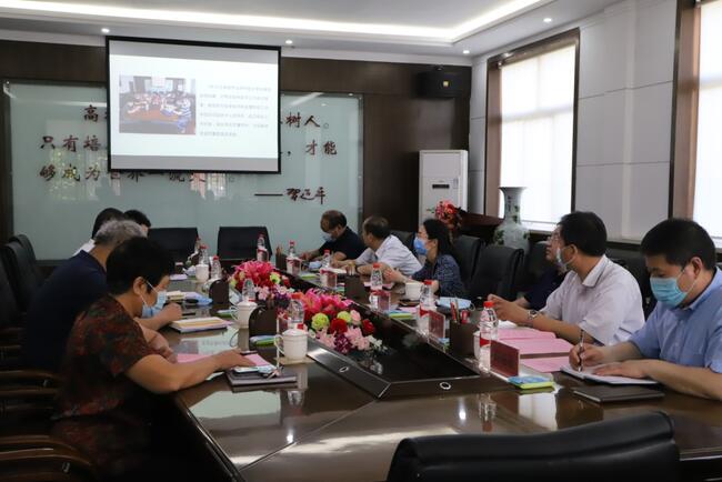 省教育厅督导调研组莅临AC米兰调研指导复学复课工作