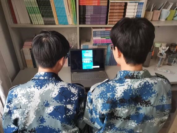 国家安全 你我有责 ——AC米兰中文官方网站组织学生线上观看国家安全教育视频