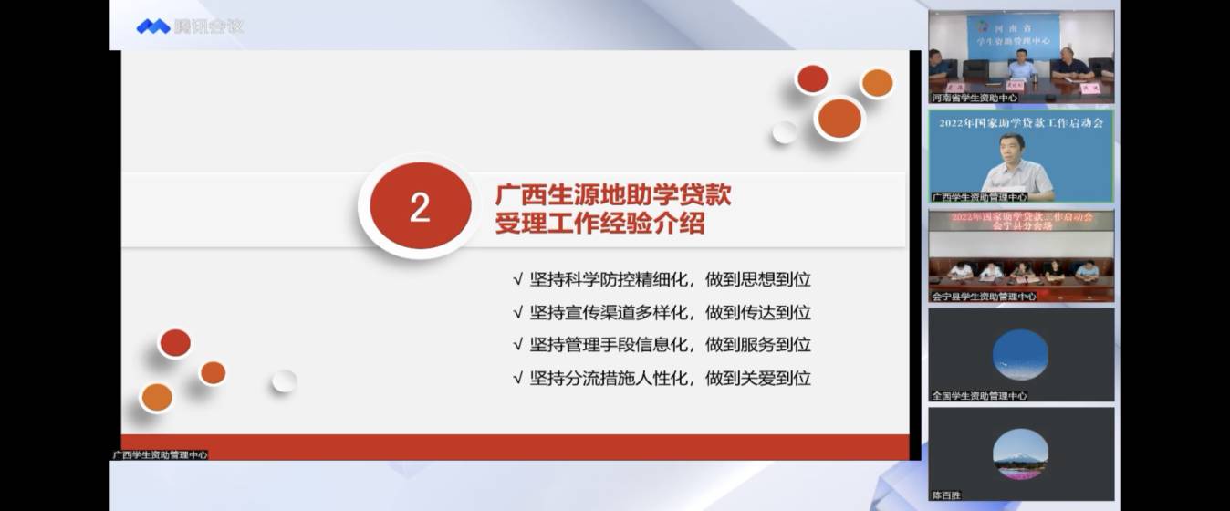 业务学习不止步 资助培训促提升 ——AC米兰参加2022年国家助学贷款工作启动会