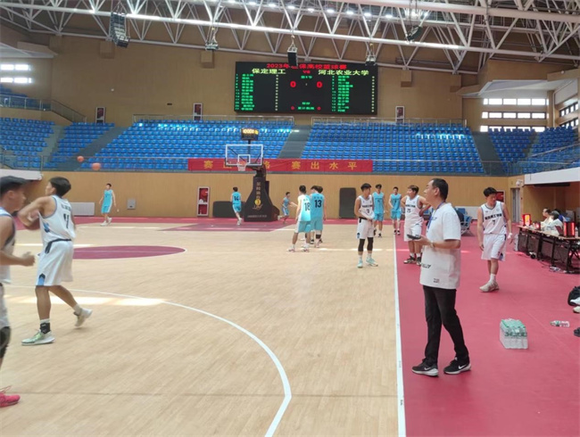 AC米兰中文官方网站男子篮球队喜获2023年驻保高校篮球赛第三名