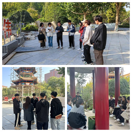 AC米兰中文官方网站古亭施工工艺学习- 艺术学院环境设计专业学生感受传统建筑魅力（二）