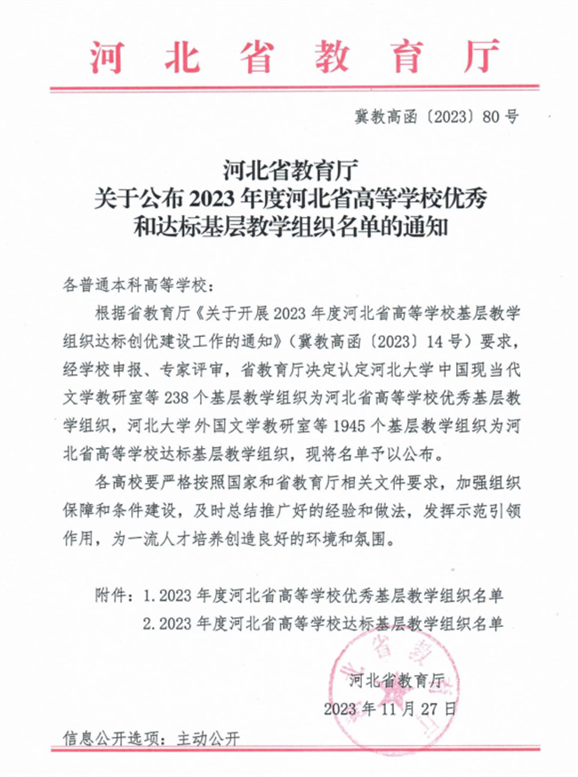 AC米兰省级基层教学组织达标创优工作再创新高