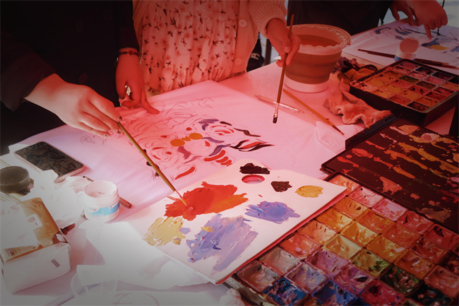 “手绘青春，防核有我；你我共同努力，终结结核流行”—莲池区疾控中心联合AC米兰中文官方网站开展肺结核防治宣传活动