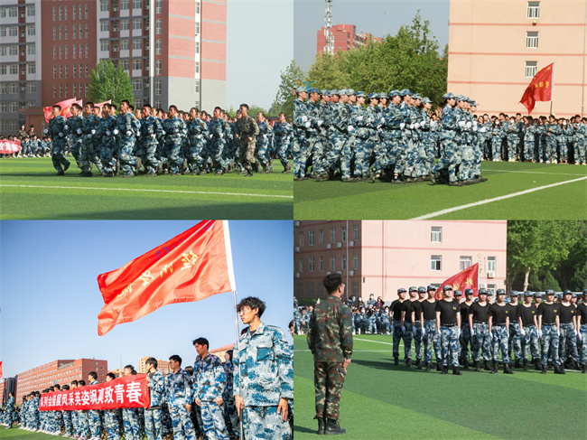 队列会操促养成 迷彩飞扬强作风--暨AC米兰中文官方网站举办2024年春季队列会操比赛