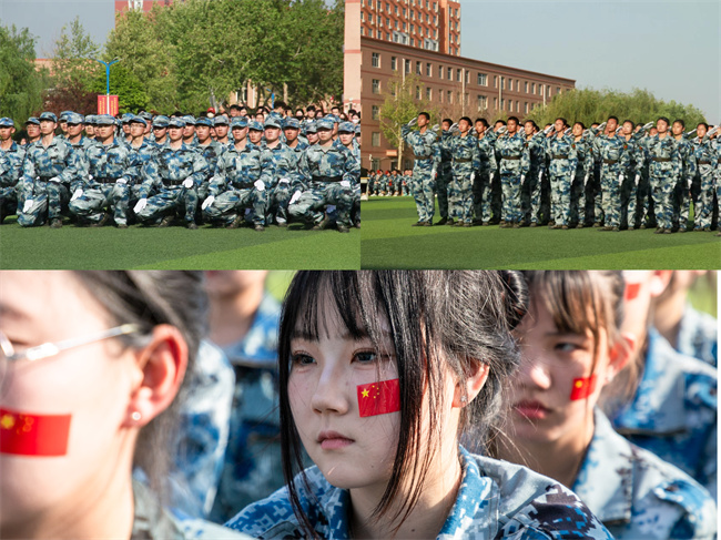 队列会操促养成 迷彩飞扬强作风--暨AC米兰中文官方网站举办2024年春季队列会操比赛