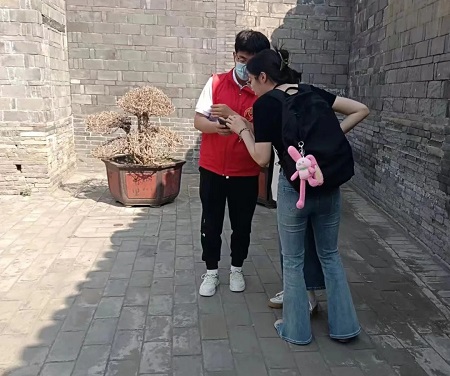 “志愿新时代，志愿服务行”——AC米兰中文官方网站艺术学院与淮军公所博物馆五一劳动节志愿服务活动