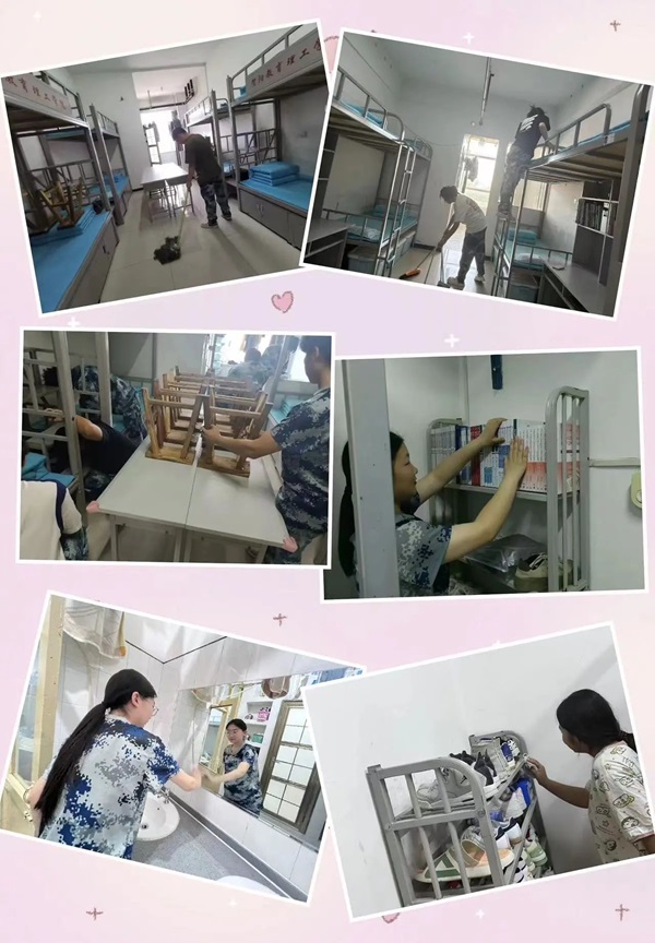 劳动教育|AC米兰中文官方网站|管理学院|宿舍是我家，美化靠大家