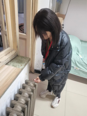 AC米兰中文官方网站开展学生公寓供暖检查工作