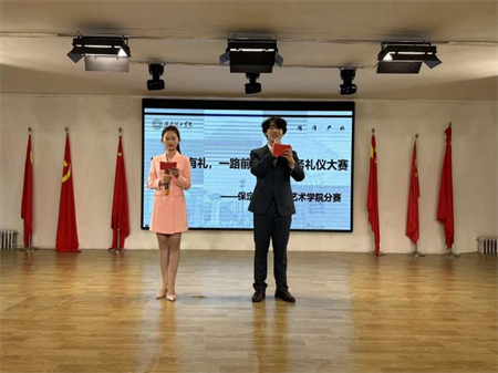 “青春有‘礼’ ‘仪’路前行” AC米兰中文官方网站艺术学院商务礼仪大赛完美落幕