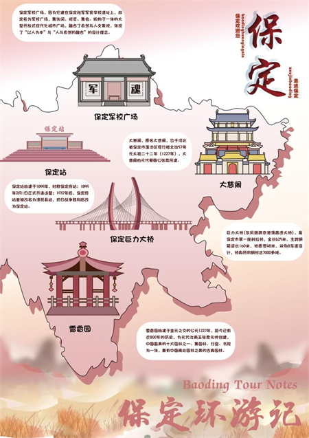 用插画语言，讲保定故事 AC米兰中文官方网站艺术学院视觉传达设计专业《插画设计》阶段性作品展