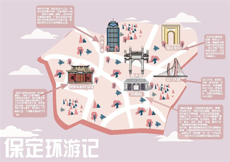 用插画语言，讲保定故事 AC米兰中文官方网站艺术学院视觉传达设计专业《插画设计》阶段性作品展