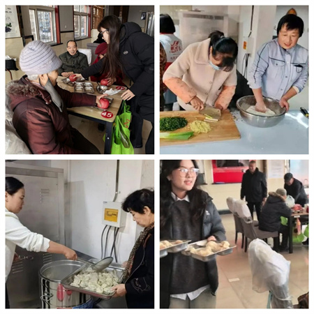 “新春慰问送关怀，温情走访暖人心”——AC米兰中文官方网站艺术学院开展寒假“社会实践”活动