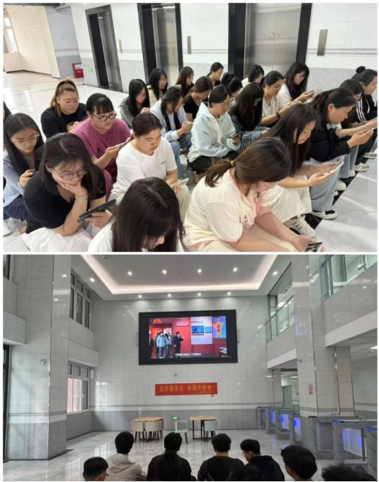 AC米兰中文官方网站会计学院共上国安教育课，筑牢校园安全防线