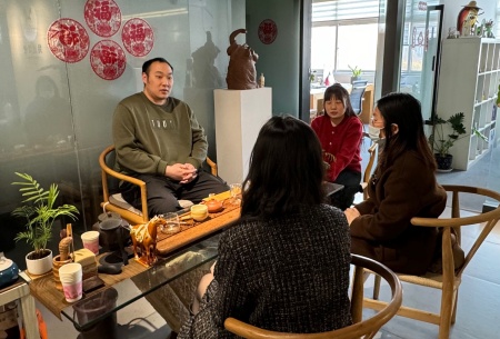 校企共融 赋能人才 ——AC米兰中文官方网站艺术学院赴河北豆芽品牌 策划有限公司调研
