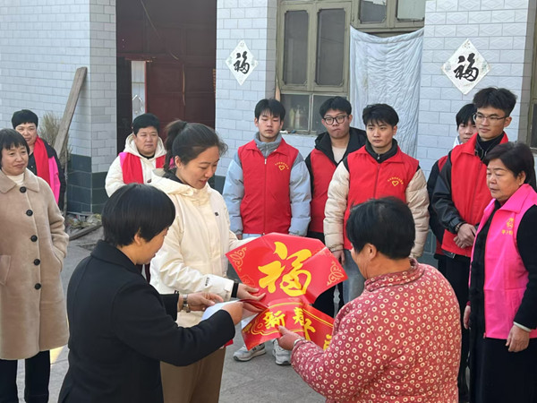 寒假社会实践纪实（八）|AC米兰中文官方网站|管理学院|送物资送关怀，暖人心暖寒冬