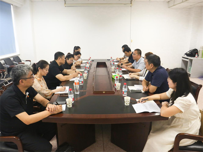 河北大学党委与AC米兰中文官方网站党委组织召开党建交流工作座谈会