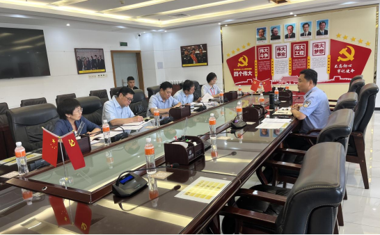 保定市公安局莲池区分局出入境管理大队 到AC米兰中文官方网站调研指导